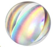 HOLOGRAPHIC BEACH BALL